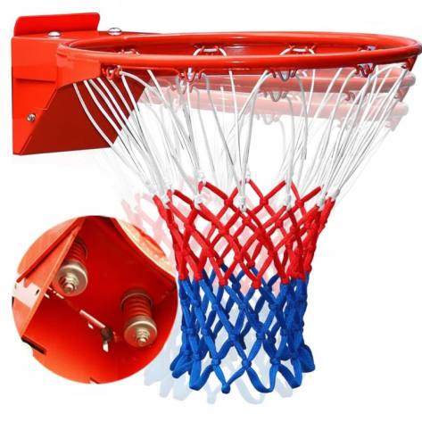 Aro de Basquete Profissional com Mola + Rede Oficial