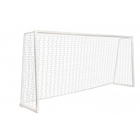 Trave Modelo Oficial Society 5,00m x 2,20m + REDE EM FIO 4MM 100% NYLON COM PROTEÇÃO UV