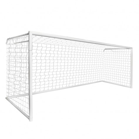 Trave de Futebol de Campo 7,32 x 2,44 x 2,00 Modelo Oficial Com Base