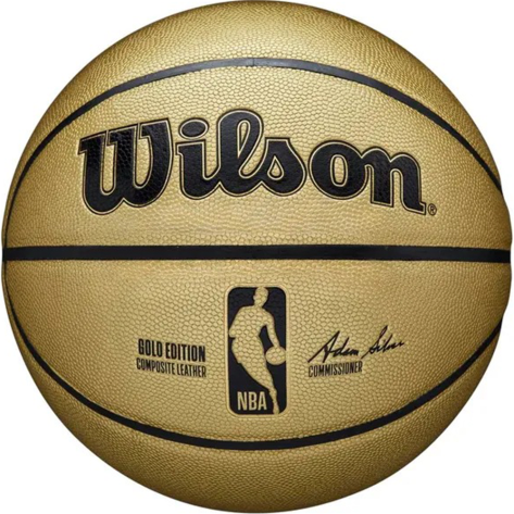 Bola de Basquete Wilson NBA Champagne Series Gold - Tamanho 7