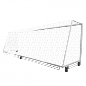 TRAVE REMOVÍVEL COM 5 RODAS POR PEÇA - FUTEBOL DE CAMPO 7,32 x 2,44 x 2,00 - MODELO OFICIAL 