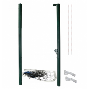 Poste de Vôlei + Rede + Antena com Suporte