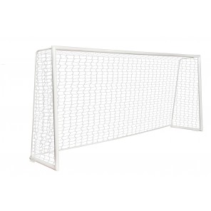 Trave Modelo Oficial Society 5,00m x 2,20m + REDE EM FIO 4MM 100% NYLON COM PROTEÇÃO UV